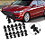KIT 20 GRAMPOS CLIPES FIXADOR FORRO PORTA FORD FIESTA FOCUS - Imagem 2