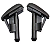 PAR BRUCUTU ESGUICHO AGUA BMW 318i 320i 325i 328I FOR Z3 - Imagem 5