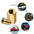 KIT 4 CONECTORES TUBO MANGUEIRA FREIO MOTO CARRO 3/16" - Imagem 5