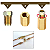 KIT 4 CONECTORES TUBO MANGUEIRA FREIO MOTO CARRO 3/16" - Imagem 2