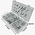KIT 200 MOLAS COMPRESSAO AÇO GALVANIZADO REPAROS 20 TAMANHOS - Imagem 4