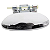 Maçaneta Puxador Porta Luvas Cromada Peugeot 206 / 207 Xsara - Imagem 1