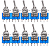 10 INTERRUPTOR ON OFF ON 3 PINOS MTS-103 ac 125v/6a 250v/3a - Imagem 1