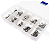 KIT PLACAS CONTATO MOLA REPARO BATERIA PILHAS AAA AA 10 MOD. - Imagem 5