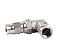 ADAPTADOR CONETOR MANGUEIRA FREIO HIDRAULICO INOX R 90° AN3 - Imagem 3