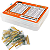 KIT 200 MICRO INDUTORES AXIAL 0.5W, 1UH-4.7MH 1UH 4.7UH 10UH - Imagem 1