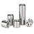 KIT 28 PORCA ESPAÇADOR EXTENSOR COM ROSCA INOX M8 5 TAMANHOS - Imagem 1