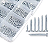 KIT225 PARAFUSOS PHILIPS AUTOBROCANTES INOX M2 / M3 MADEIRA - Imagem 2