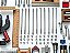 KIT 10 PARAFUSOS MEIA ROSCA PARCIAL SEXTAVADO INOX M6*150mm - Imagem 6