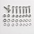 KIT 10 PARAFUSOS MEIA ROSCA PARCIAL SEXTAVADO INOX M10*50MM - Imagem 5
