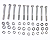 KIT 5 PARAFUSOS MEIA ROSCA PARCIAL SEXTAVADO INOX M10*60mm - Imagem 3