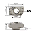 KTI 100 PORCAS MARTELO DESLIZANTE M5 SERIES 20 RANHURA EM T - Imagem 4