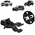 BUCHA E TRAVA GRAMPO GANCHO CAPO NISSAN FRONTIER PATHFINDER - Imagem 1