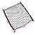 REDE PORTA MALAS EM NYLON 70X70CM AUTOMOTIVO UNIVERSAL - Imagem 3