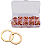 KIT 100 ARRUELAS DE COBRE m4 m5 m6 m8 m10 m12 m14 7 tamanhos - Imagem 4
