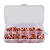 KIT 100 ARRUELAS DE COBRE m4 m5 m6 m8 m10 m12 m14 7 tamanhos - Imagem 3