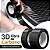 FITA ADESIVA FIBRA CARBONO 3D AUTOMOTIVO 10CMX3M SOLEIRA - Imagem 2