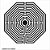 Placa PVC Labirinto de Damiens 17x17 cm - Imagem 1
