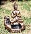 Incensário Cascata Buda Meditando - Imagem 2