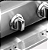 Churrasqueira Florence Aço Inox 304, Grelha 8mm Inox 202, 04 Queimadores Standard, 1 Infrared, 1 Rotisserie-Bivolt-Evol - Imagem 5