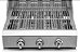 Churrasqueira Verona Aço Inox 304, Grelha 8mm Aço Inox 202, 03 Queimadores Standard-Evol - Imagem 8