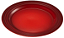 Prato Raso Le Creuset Vermelho 27 cm – Cerâmica Premium | Casa de Lila - Imagem 3