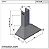 Coifa de parede Inox Aria Pyramid 60 cm - Crissair 220 V - Imagem 4