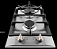 Cooktop SIENA Evol-2 Queim. 2,4kW - 1,88kW Vávula de Segurança, Trempre de ferro fundido com suporte Wok-Bivolt - Imagem 2