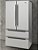 Refrigerador French door, 636 litros, ice maker autom. 2 gavetas freezer, inverter, 220V-ORIGINAL- Tecno - Imagem 1