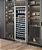 Adega de vinhos e espumantes Tecno Professional, Abertura para Direita , 425 Litros, 151 garrafas 750 ml Bordeaux, Dual Zone de embutir -220V - Imagem 3