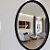 Espelho de Cristal Liso com Moldura Laminada Black Wood- Artimage - Imagem 2