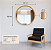 Espelho de Cristal Round com Moldura em Madeira – Artimage | Elegância e Versatilidade | Casa de Lila - Imagem 3