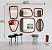 Espelho de Cristal com Moldura em Madeira Laminada Mogno – Artimage | Elegância e Sofisticação | Casa de Lila - Imagem 3