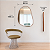 Espelho Mineral de Cristal com Moldura Laminada em Mogno – Artimage | Elegância e Estilo Atemporal | Casa de Lila - Imagem 2