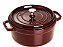 Caçarola Redonda Ferro Fundido 22 cm - Vermelho Granada Staub - Imagem 2