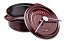 Caçarola Redonda Ferro Fundido 22 cm - Vermelho Granada Staub - Imagem 3