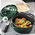 Caçarola Redonda Ferro Fundido 22 cm - Verde Brasil Staub - Imagem 1
