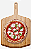Espátula de Bambu 16 Ooni para Pizza com Tábua de Servir Integrada - Casa de Lila - Imagem 1
