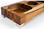Organizador Rosa de Madeira Teca ARZ Home Design - Imagem 3