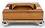 Organizador Lavanda P de Madeira Teca ARZ Home Design - Imagem 4