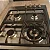 Cooktop a Gás Cuisinart Arkton 4 queimadores 60cm Inox – 220V - Imagem 3