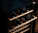 Adega Climatizada de Embutir Cuisinart Arkton 46 Garrafas Dual Zone de Embutir Inox - 220V - Imagem 4