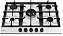 Cooktop Zurique  Aço Inox 70cm Gás - 5 Queimadores- Bivolt - Imagem 1