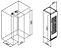 Adega Single Zone Attimo 72 Garrafas  Built-In Porta Black-220V - Imagem 6
