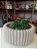 Vaso (com Textura ) - Off White acabamento Fosco - Imagem 1
