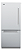 Refrigerador bottom freezer de embutir em inox com 76 cm, para 445 l, 220 V, abertura de porta para a esquerda - Imagem 1