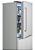 Refrigerador 152 cm, de piso e de embutir, bottom freezer, com 890 litros, 2 ice makers, puxadores em inox escovado, Tecno Professional-220V - Imagem 4