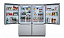 Refrigerador bottom freezer de embutir em inox com 152 cm, para 890 lItros- 220 V - Imagem 2