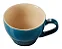 Caneca Bistrô 400 ml Deep Teal Le Creuset - Cerâmica Premium e Design Clássico | Casa de Lila - Imagem 2