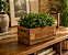 Cachepô Wellness G em Madeira Teca – Design Artesanal e Elegância Natural | Casa de Lila - Imagem 1